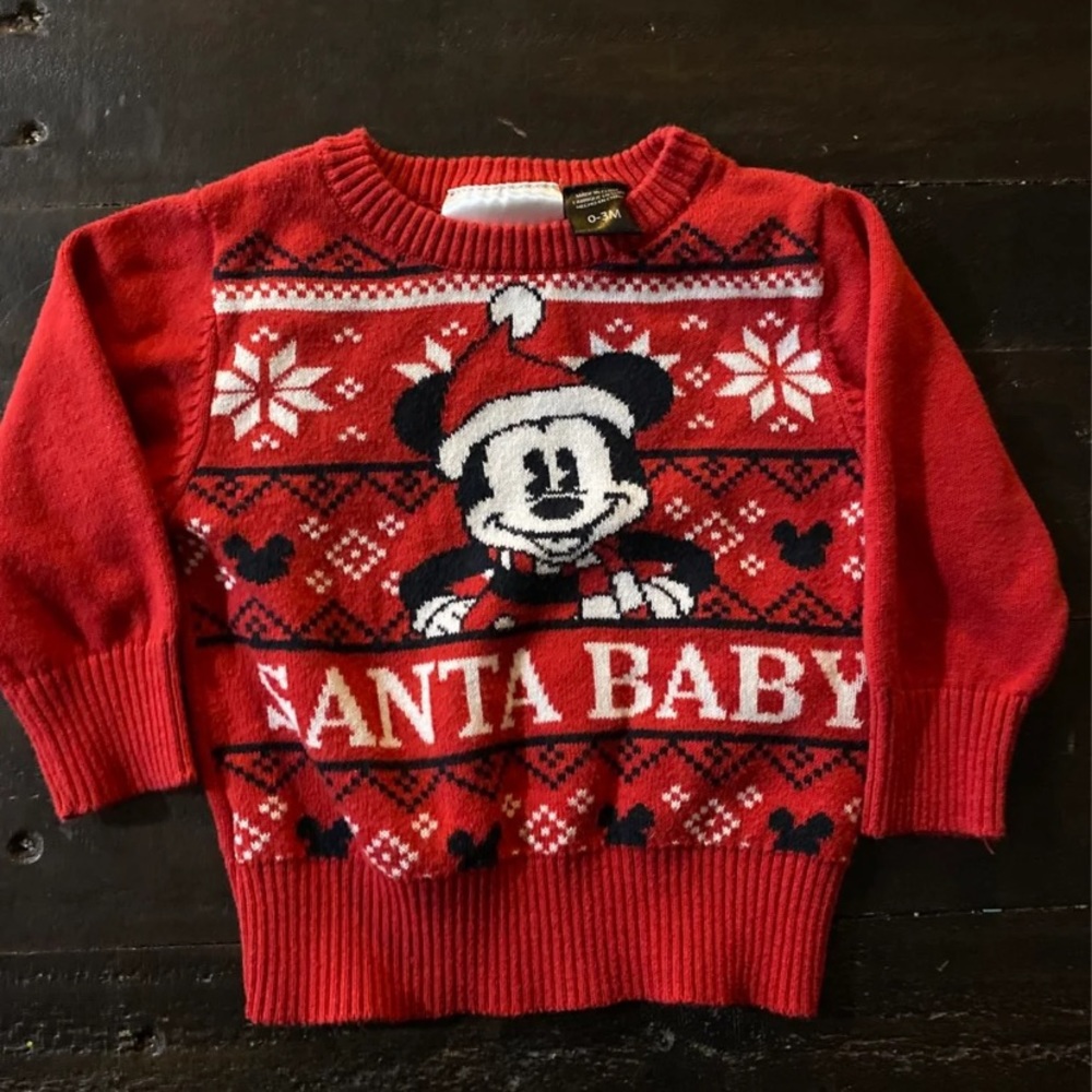 Disney holiday sweater